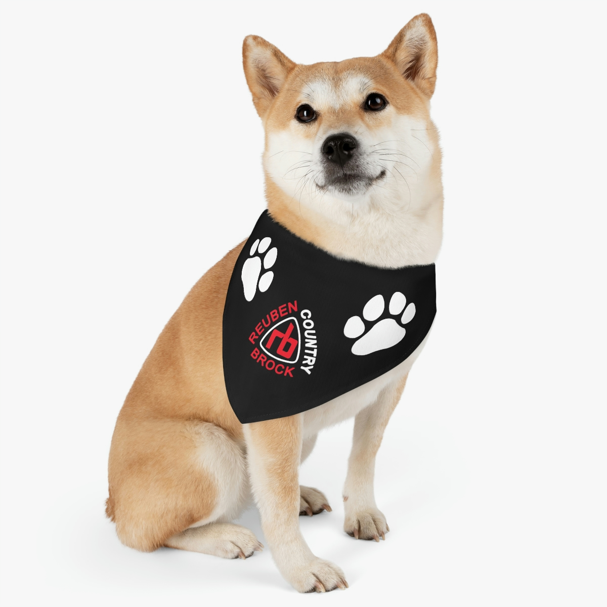 Reuben Brock Logo Pet Bandana Collar