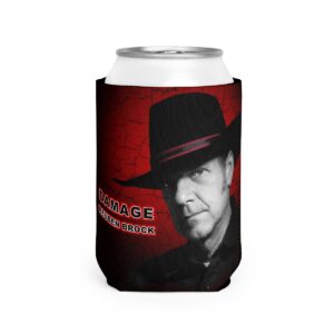 Reuben Brock DAMAGE cover Can Cooler Sleeve